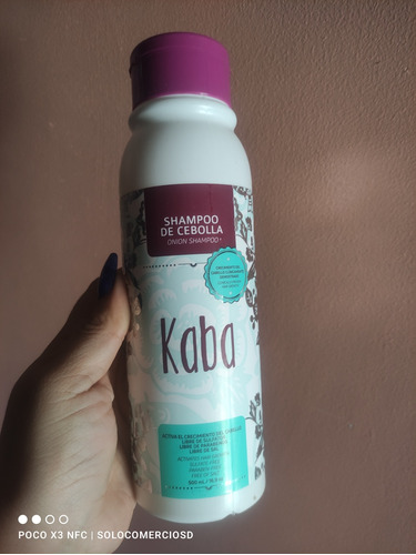 Shampoo De Cebolla Kaba