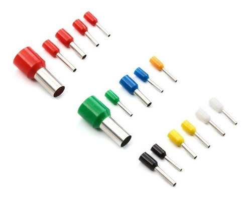 Conector Terminal Tubular Tipo Ilhós Com 2120 Peças