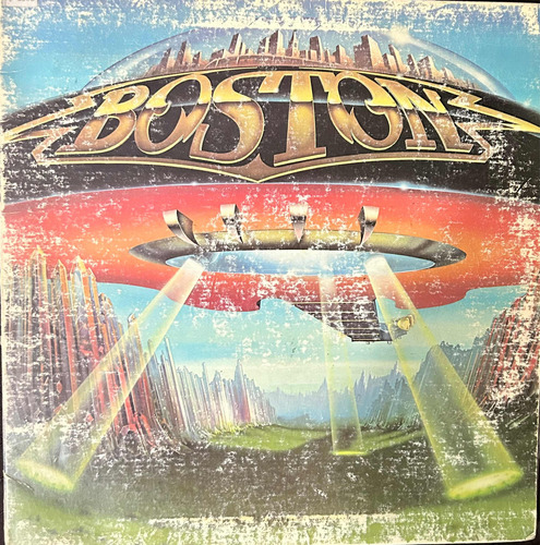 Disco Vinilo De Época Boston Don't Look Back