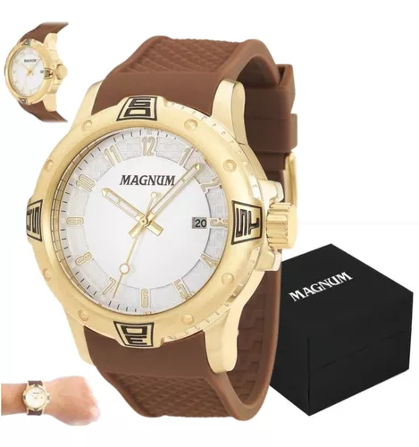 Relógio Magnum Masculino Original Linha Luxo Ma34414u