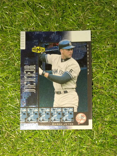 Cv Derek Jeter Upper Deck Ionix Chrome 2000 Yankees 