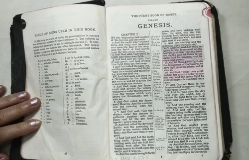 Santa Biblia En Ingles Concordancia Diccionario (Usado)