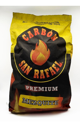 Carbón San Rafael Mezquite 3kgs Asador Con Maderas Selectas