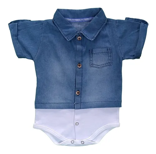 Camisa social para hotsell bebe 1 ano