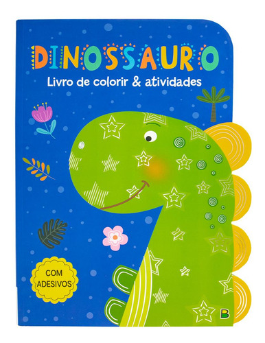 Livro Livro De Colorir & Atividades: Dinossauro