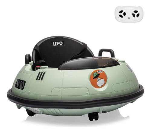 Coche De Parachoques Electrico De 12 V Para Ninos Pequenos