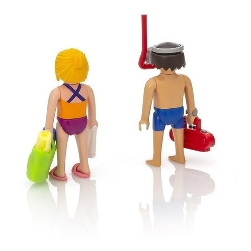 Playmobil Duo Pack Figuras X2 Playeros Chico Y Chica 9449