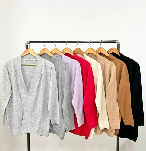 Saco Bremer Liso Abierto Largo - Talle M A Xl