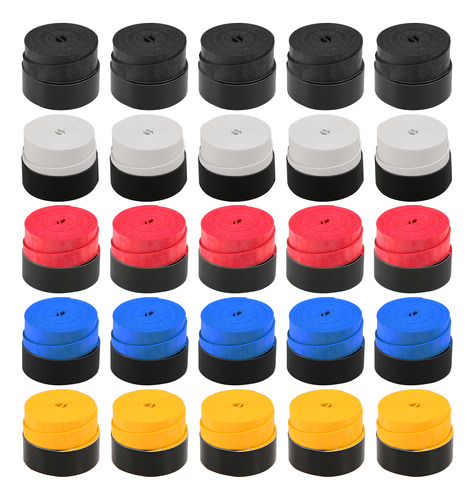 Raqueta De Bádminton Overgrips Grips, Antideslizante, 25 Pul