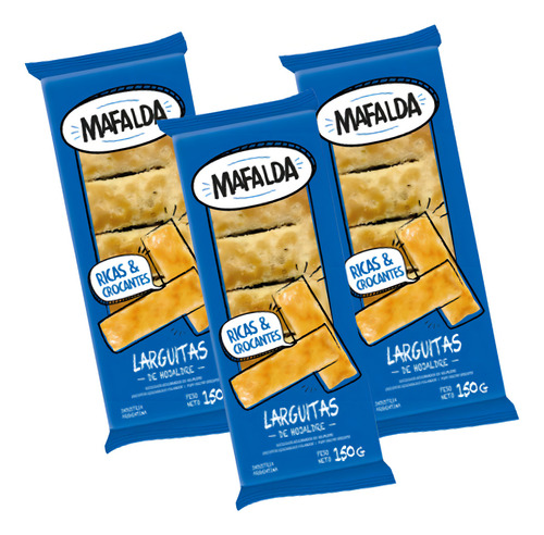 Galletitas De Hojaldre Mafalda En Bandeja 150gr