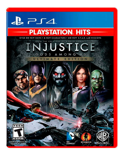 Juego Injustice Gods Among Us Hits Ps4 Playstation 4 Nuevo