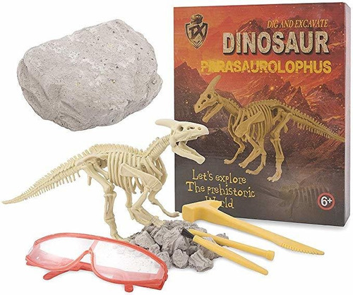 Beyondtrade - Kit De Excavación De Dinosaurio Para Niños, Ki