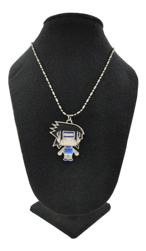 Dije Collar Sasuke Naruto Shippuden Chibi Metal