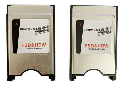 Adaptador Compacto Para Tarjeta Memoria Flash Pcmcia Ata Pc