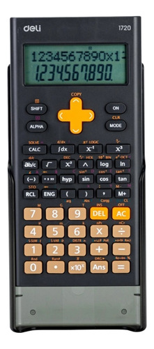 Calculadora Cientifica Deli 300 Funciones 2 Display Color