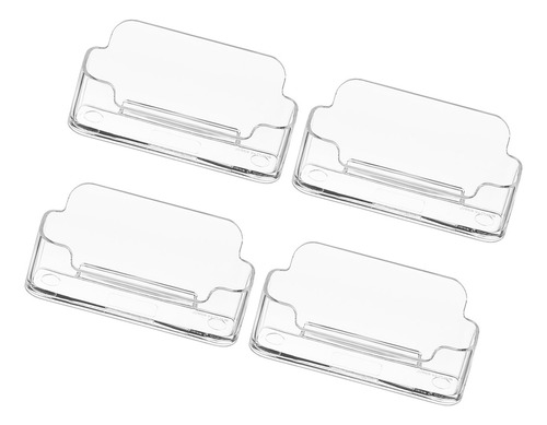 Soporte Para Tarjetas De Presentación, Caja Transparente Par