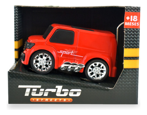 Camioneta Deportiva Minivan Turbo Street Usual Ik Color Naranja