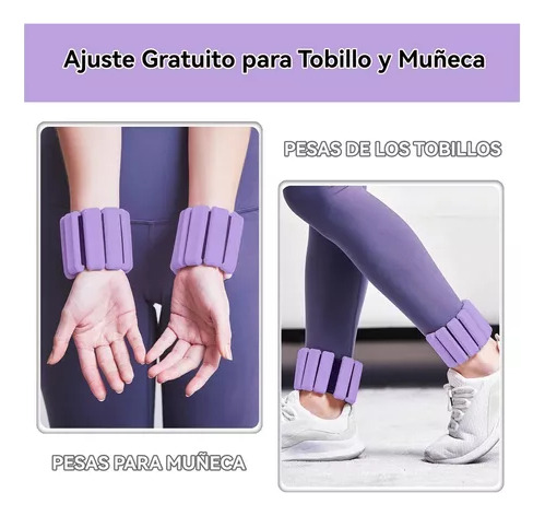 Polainas De 1 Libra, Pesas Para Tobillo Y Muñeca