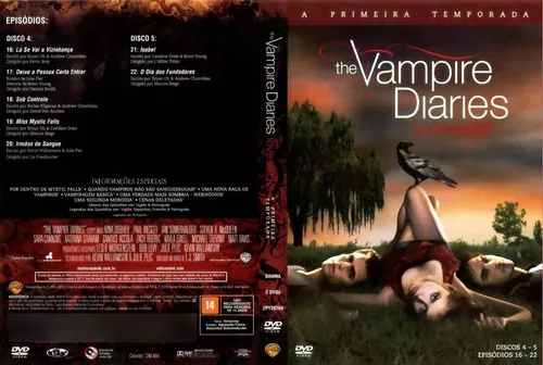 Diários De Um Vampiro - Serie Completa Em Dvd (dublado)