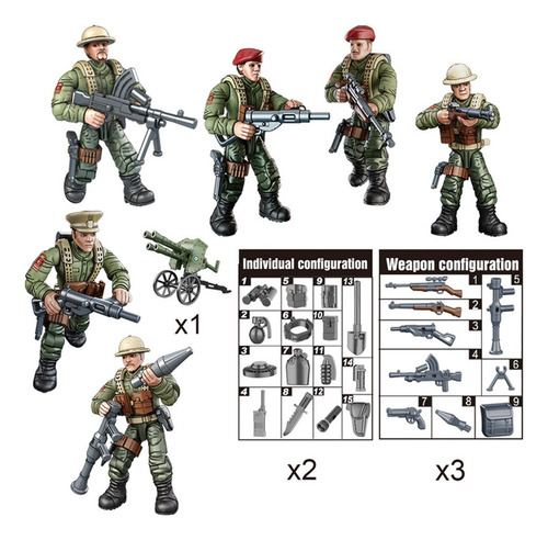 Juego De Recuerdos De Fiesta De En Miniatura De 6 Británico