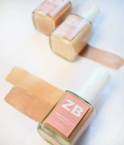 Zaira Beauty Fix Cover Claro Base Maquillaje Larga Duración Tono Claro