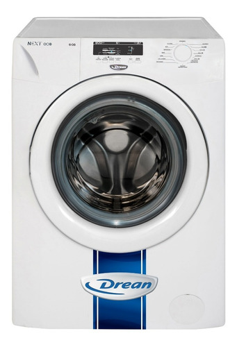 Lavarropas Automático Drean Next 6.08 Eco Blanco 6kg 220 v