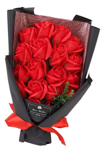 Ramo De Rosas Artificiales Para Aniversario De Cumpleaños, 1