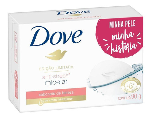 Dove anti-Stress micelar sabonete de beleza em barra 90g 