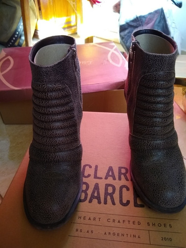 Botas Botinetas Clara Barceló Cuero No Paruolo No Sarkany
