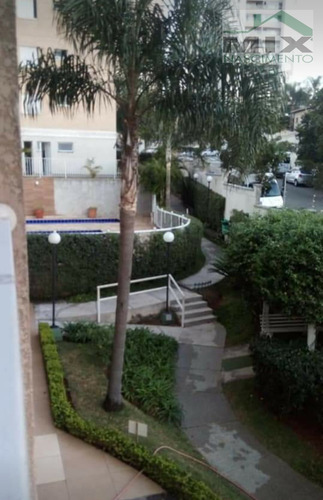 Imagem 3 de 6 de Apartamento Padrão Mobiliado Em Jardim Borborema - São Bernardo Do Campo, Sp - 3553