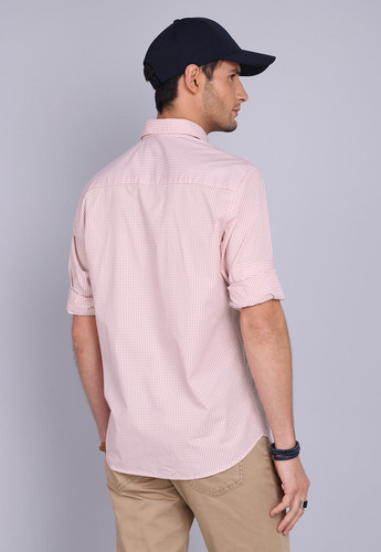 Camisa Cuadros Manga Larga Arrow Cm3003srd