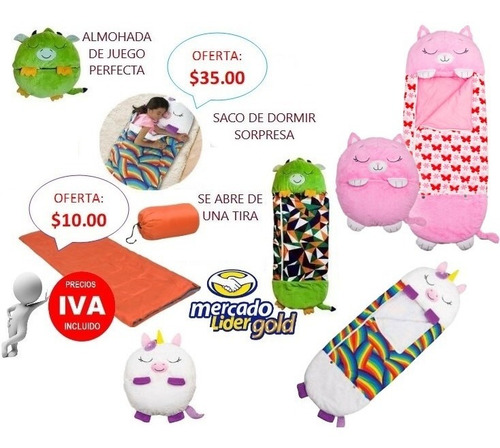 Imagen 1 de 8 de Sleeping Para Niños Modelos Adultos 132cm 52cm Inc Iva
