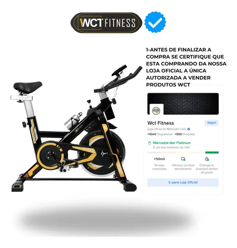 Bicicleta WCT Fitness ângulo 1