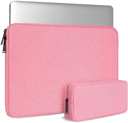 Funda Para Tablet De 13-13,3 Con Estuche Pequeño Rosa