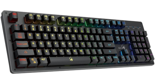 Genius Teclado Gaming Skorpion K8 Color Negro Con Luz