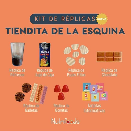 Material Consulta Nutricional/kit Tiendita De La Esquina