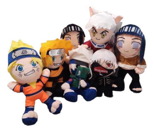 Naruto Uchiha Hatake Amigos De Peluche Excelene Calidad 