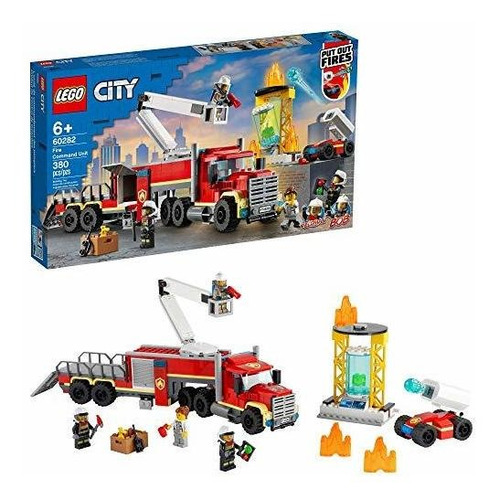 Lego City Fire Command Unit 60282 Kit De Construccion