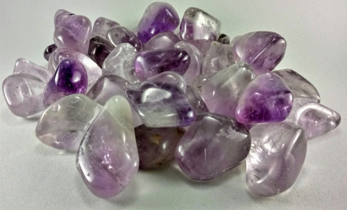 Ametista Pedra Rolada 250g Semi Preciosas Magia Da Pedra