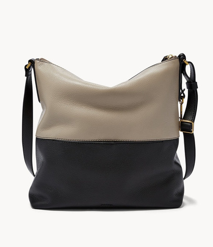 Fossil Bolsa Charlotte Hobo Piel 100% Original