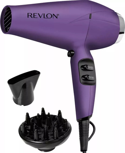 Secador De Cabello Revlon Rvdr5281la2a 2200w Color Violeta oscuro