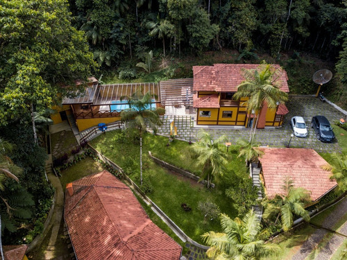 Imagem 2 de 30 de Casa Duplex Alto Padrão No Condomínio Residencial Parque Das Hortênsias Em Domingos Martins. - 22074