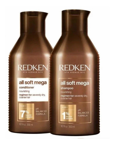 Redken Set All Soft Mega (severamente Secos) 