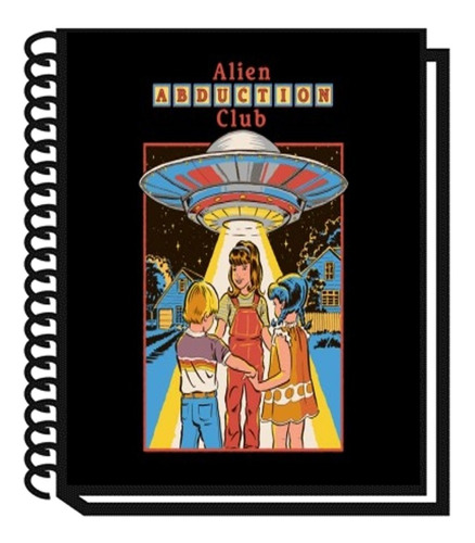 Libreta  Personalizada Alien Abduction Club