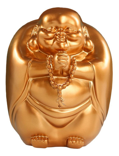 Fengshui Money Maitreya Buddha Estatua Hucha Estatuilla Para