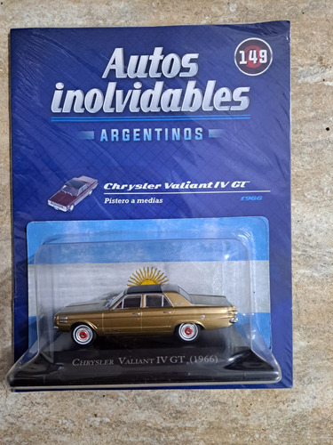 Autos Inolvidables Argentinos N° 149 Chrysler Valiant Iv Gt