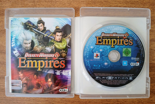 Dynasty Warriors 6 Empires Ps3 Midia Fisica Completo (Usado)