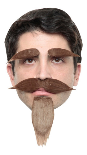 Bigote De Mexicano Para Disfraz Diablo Halloween Fiestas