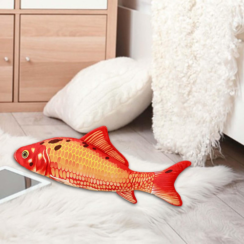 Lindos Juguetes De Peluche De Peces Juguetes De 30cm Rojo