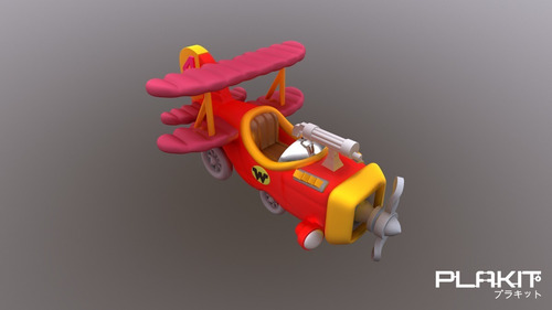 Imagen 4 de 7 de Muñeco Han Fritz Stuka Rakuda Autos Locos Figura Pintar